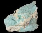Sky Blue Hemimorphite - Mine, Arizona #64205-1